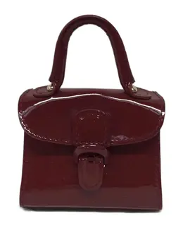 Delvaux: Красная сумка-шоппер 