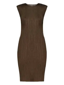 Pleats Please Issey Miyake: Платье миди 