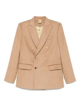 Max Mara: Бежевый жакет 