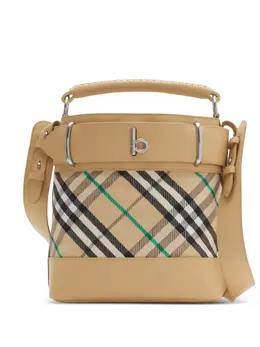Burberry: Коричневая сумка 