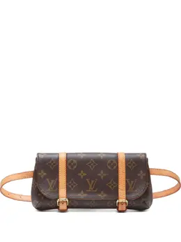 Louis Vuitton Pre-Owned: Коричневая сумка 