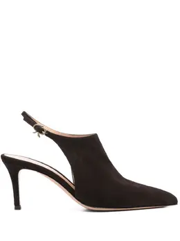 Gianvito Rossi: Коричневые туфли 