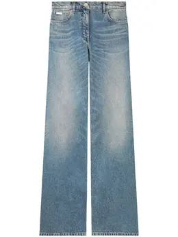 Courrèges: Голубые джинсы 