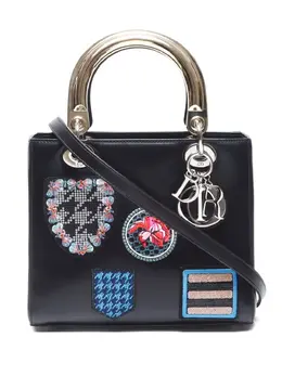 Christian Dior Pre-Owned: Чёрная сумка-шоппер 