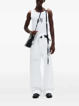 Ann Demeulemeester: Белые брюки 