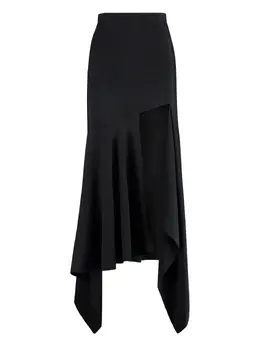 Mugler: Чёрная юбка 