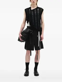 Ann Demeulemeester: Чёрный жилет 