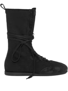 Ann Demeulemeester: Чёрные ботинки 