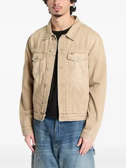 Tommy Jeans: Бежевая рубашка  Ryan