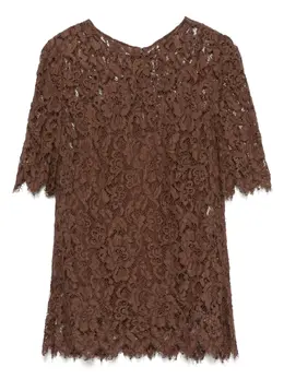 Dolce & Gabbana Pre-Owned: Блуза с растительным принтом 