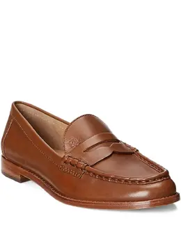 Lauren Ralph Lauren: Светлые лоферы 