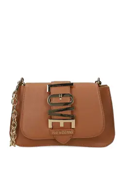 Love Moschino: Коричневая сумка 