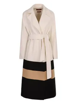 Max Mara: Бежевое пальто 