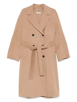 'S Max Mara: Бежевое пальто 