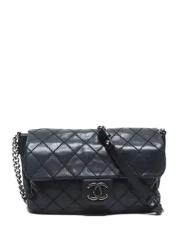 CHANEL Pre-Owned: Чёрная сумка 