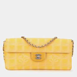 Chanel: Жёлтая сумка 