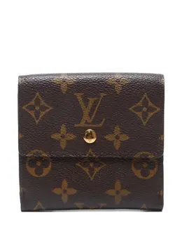 Louis Vuitton Pre-Owned: Коричневый кошелёк 