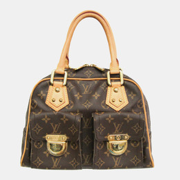 Louis Vuitton: Коричневая сумка 