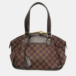 Louis Vuitton: Коричневая сумка 