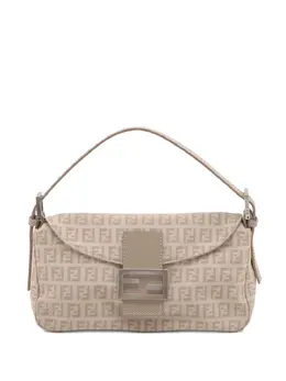 Fendi Pre-Owned: Светлая сумка 