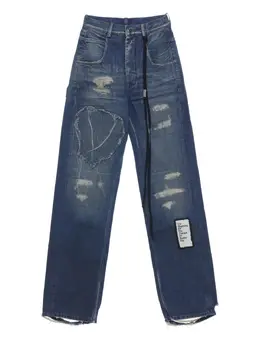 Ann Demeulemeester: Рваные джинсы 