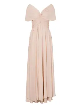 Alberta Ferretti: Шёлковое платье 