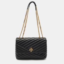 Tory Burch: Чёрная сумка  Kira