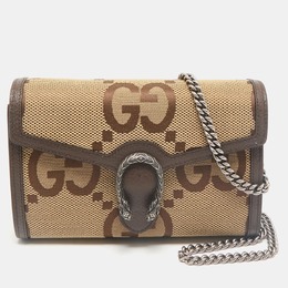 Gucci: Коричневый кошелёк  Dionysus