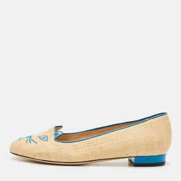 Charlotte Olympia: Голубые балетки 