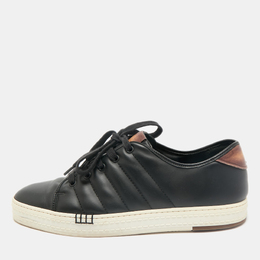 Berluti: Чёрные кроссовки 