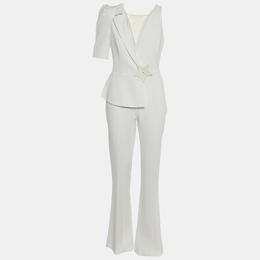 Elisabetta Franchi: Белый комбинезон 