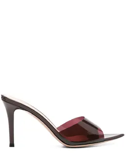 Gianvito Rossi: Бордовые сандалии 