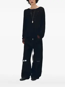 Ann Demeulemeester: Чёрный свитер 