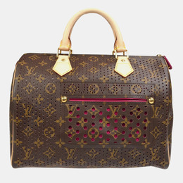 Louis Vuitton: Коричневая сумка  Speedy 30