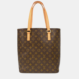 Louis Vuitton: Коричневая сумка-шоппер 