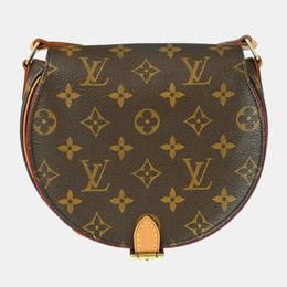 Louis Vuitton: Коричневая сумка 