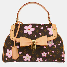 Louis Vuitton: Коричневая сумка 