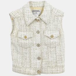 Chanel: Белый жилет 