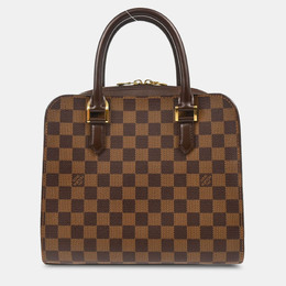 Louis Vuitton: Коричневая сумка 