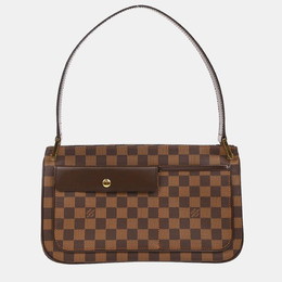 Louis Vuitton: Коричневая сумка 