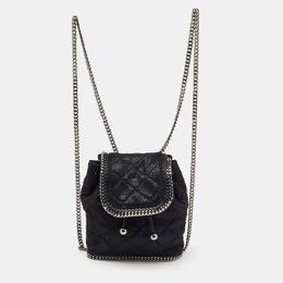 Stella McCartney: Чёрный рюкзак  Falabella