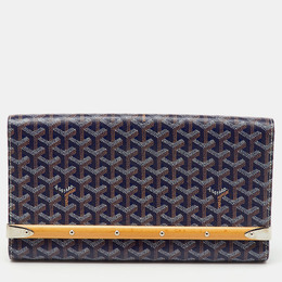Goyard: Синий клатч 