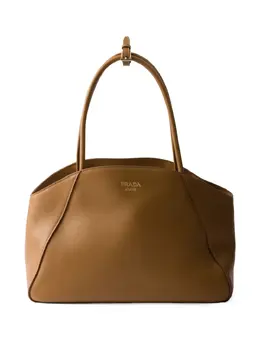 Prada: Сумка-шоппер с принтом 