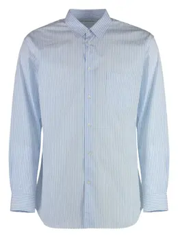 Comme Des Garçons Shirt: Рубашка в полоску 