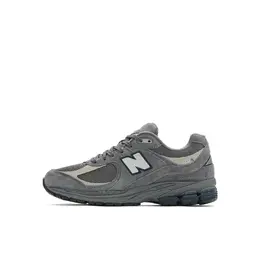 New Balance: Серые кеды 