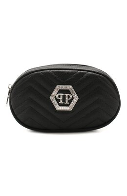 Philipp Plein: Чёрная поясная сумка 