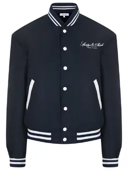 SPORTY & RICH: Синяя куртка 