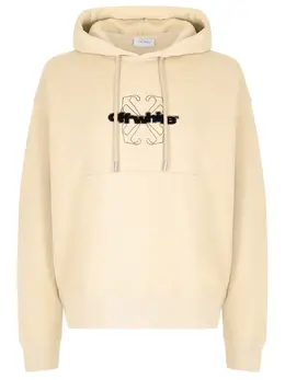 OFF-WHITE: Хлопковая толстовка 