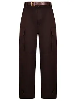 SAINT LAURENT: Хлопковые брюки 