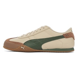 PUMA: Коричневые кроссовки 